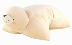 Плюшевая подушка мишка Hallmark, размер 48х46 см