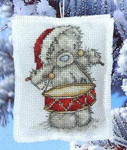 Набор для вышивания Me to you - рождественское украшение "Барабанщик".