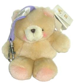 Плюшевый брелок-подвеска на сумку Hallmark "Медвежонок с сердечком "Special friend", размер 9 см.