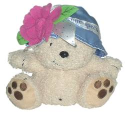 Медвежонок Роли в шляпке "Кто-то особенный", размер 15 см.