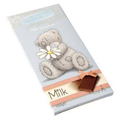 Плитка молочного шоколада Me to you, французский стиль.