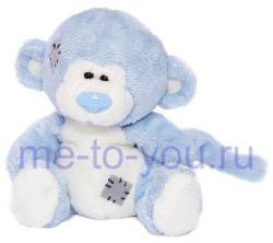 Мягкая игрушка обезьянка Blue nose Me to you, размер 10 см.