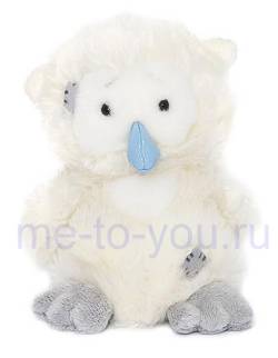Мягкая игрушка полярная сова Blue nose Me to you, размер 10 см.